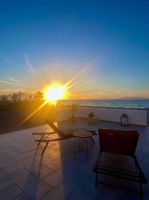 Lambou Beach Sunset Soroni Esterno foto